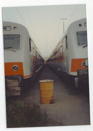 Graffiti Train - Photo by kesselkinder - late, 90s