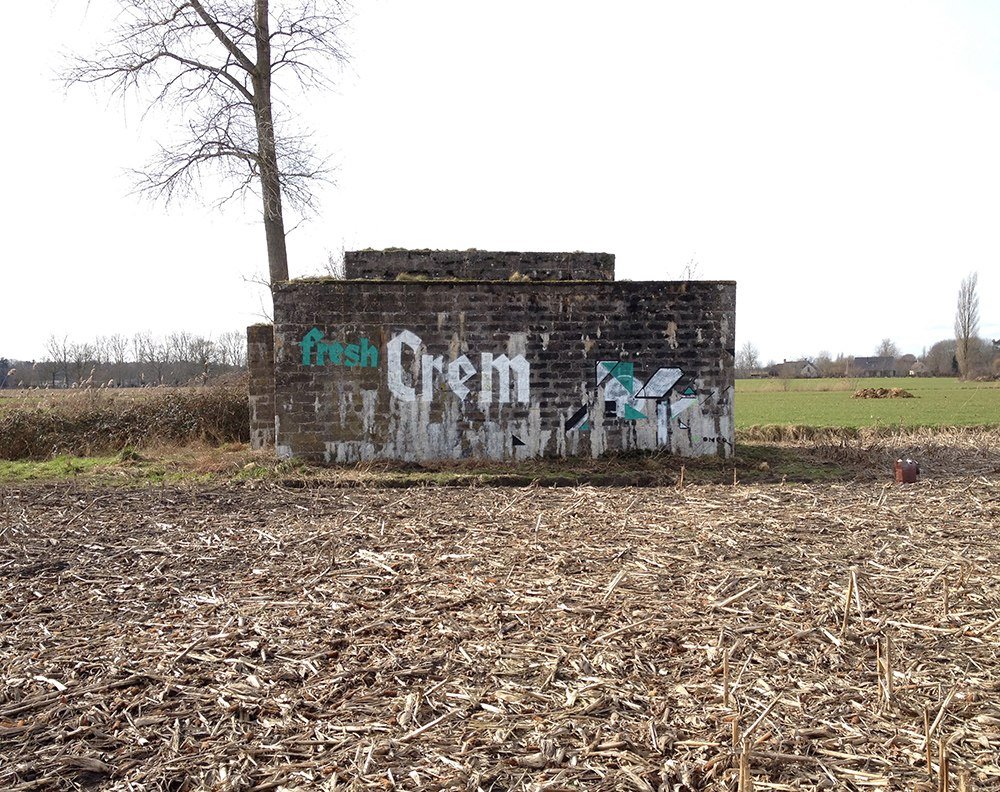 Graffiti in Im Westen … - Photo by kesselkinder - crem, mark (2015)