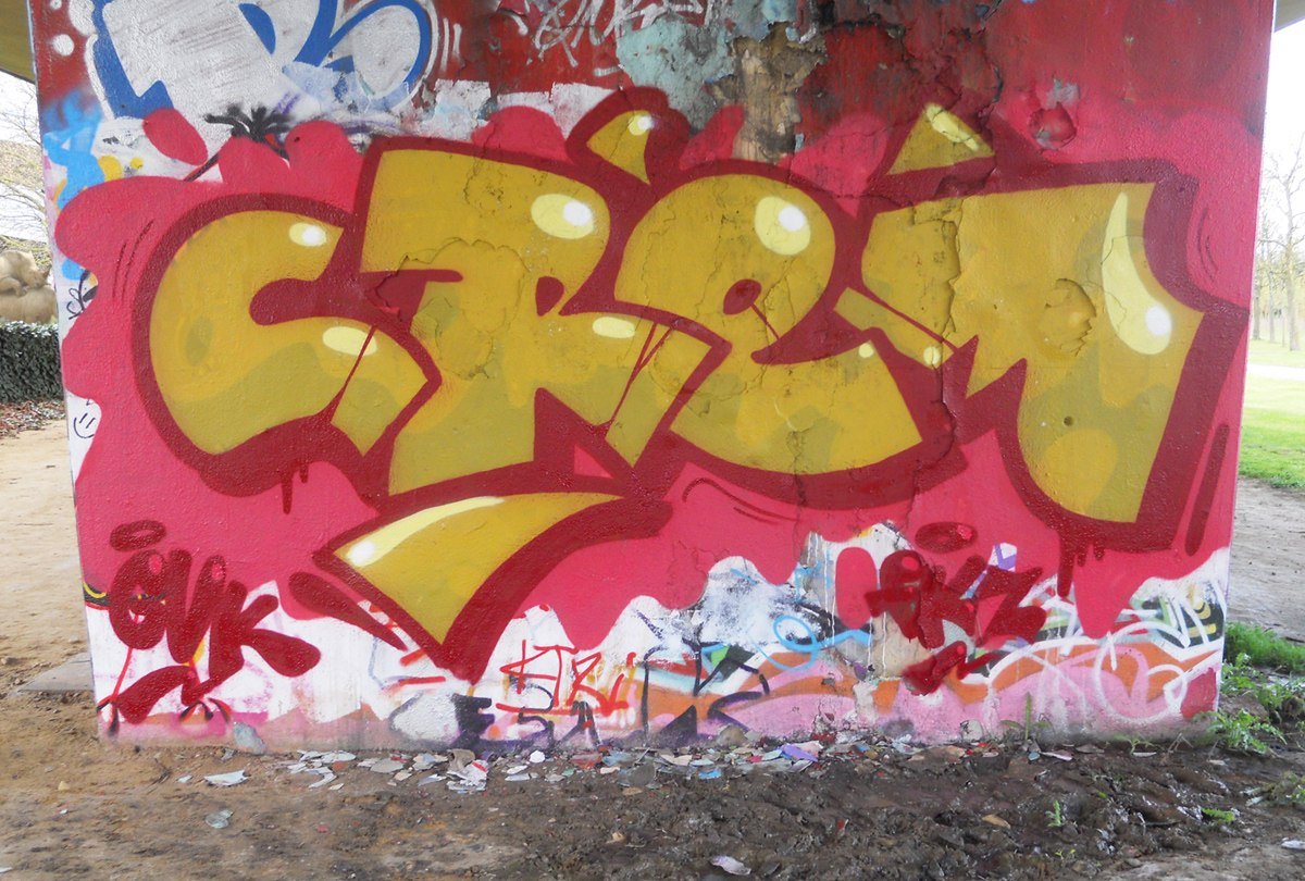 Graffiti Bombing in Brüssel-Hauptstadt - Photo by kesselkinder (2012)