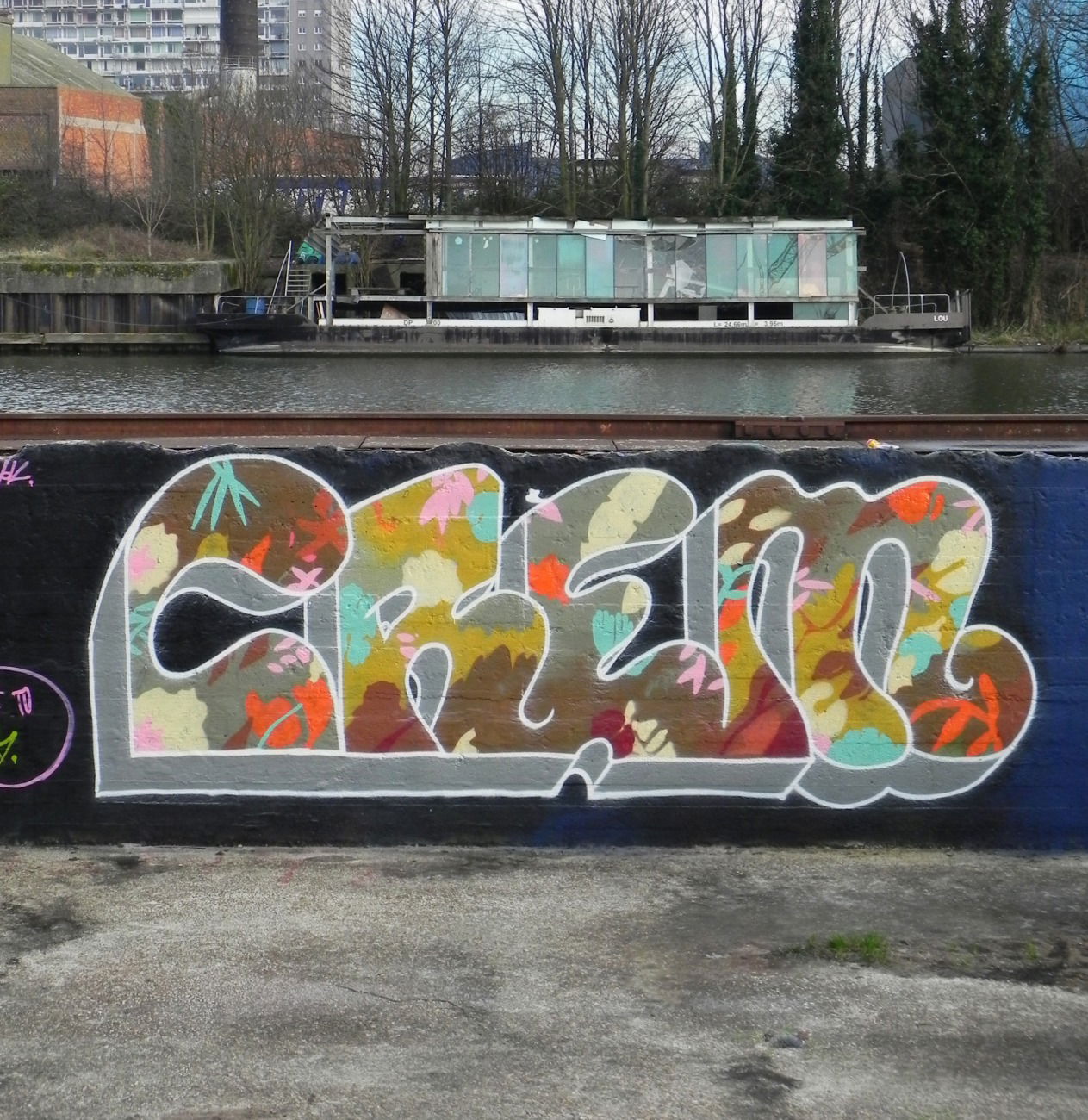 Graffiti Wall in Ghent - Photo by kesselkinder - CRÈM (2016)