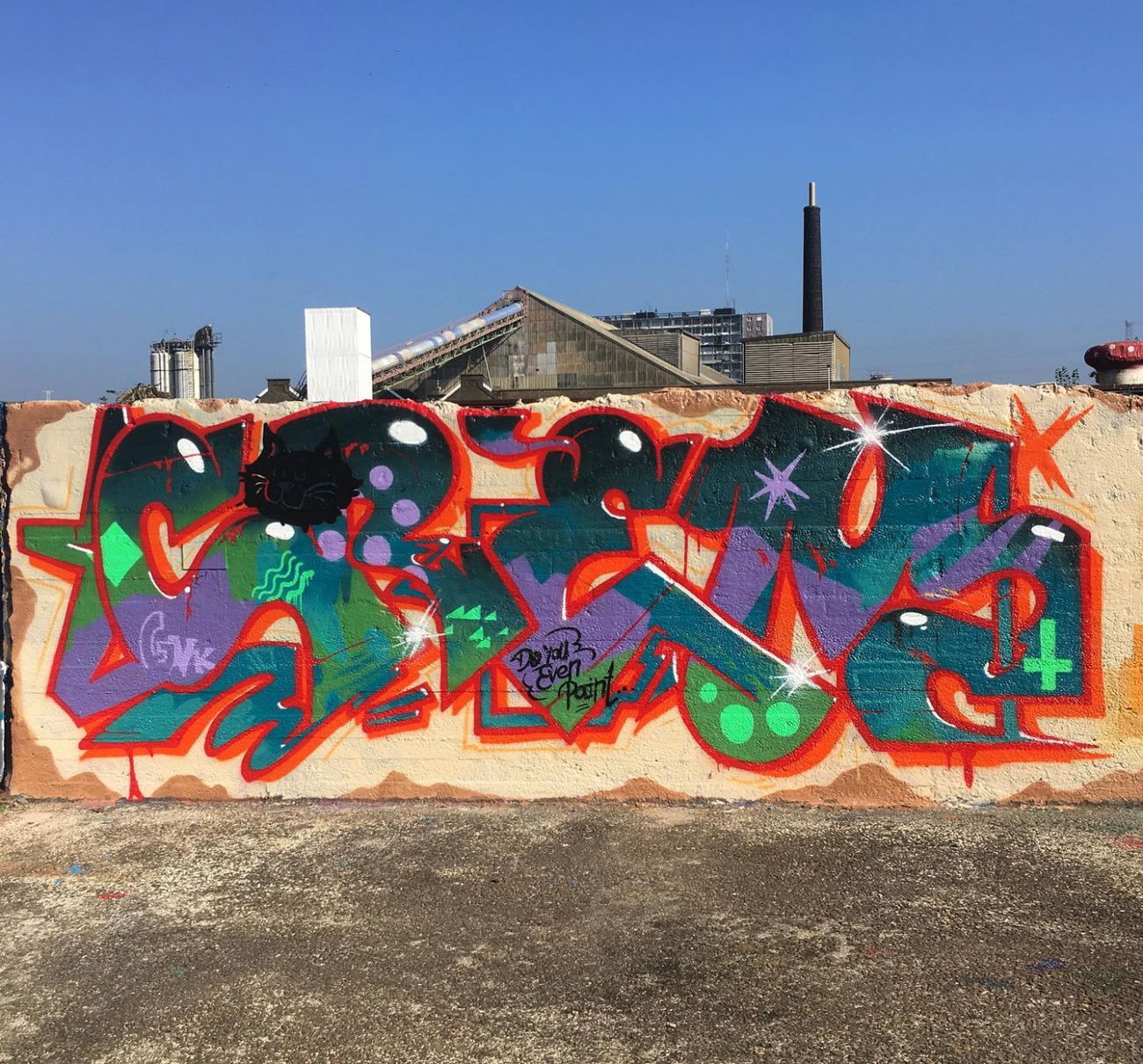 Graffiti Wall - Photo by kesselkinder (2021)