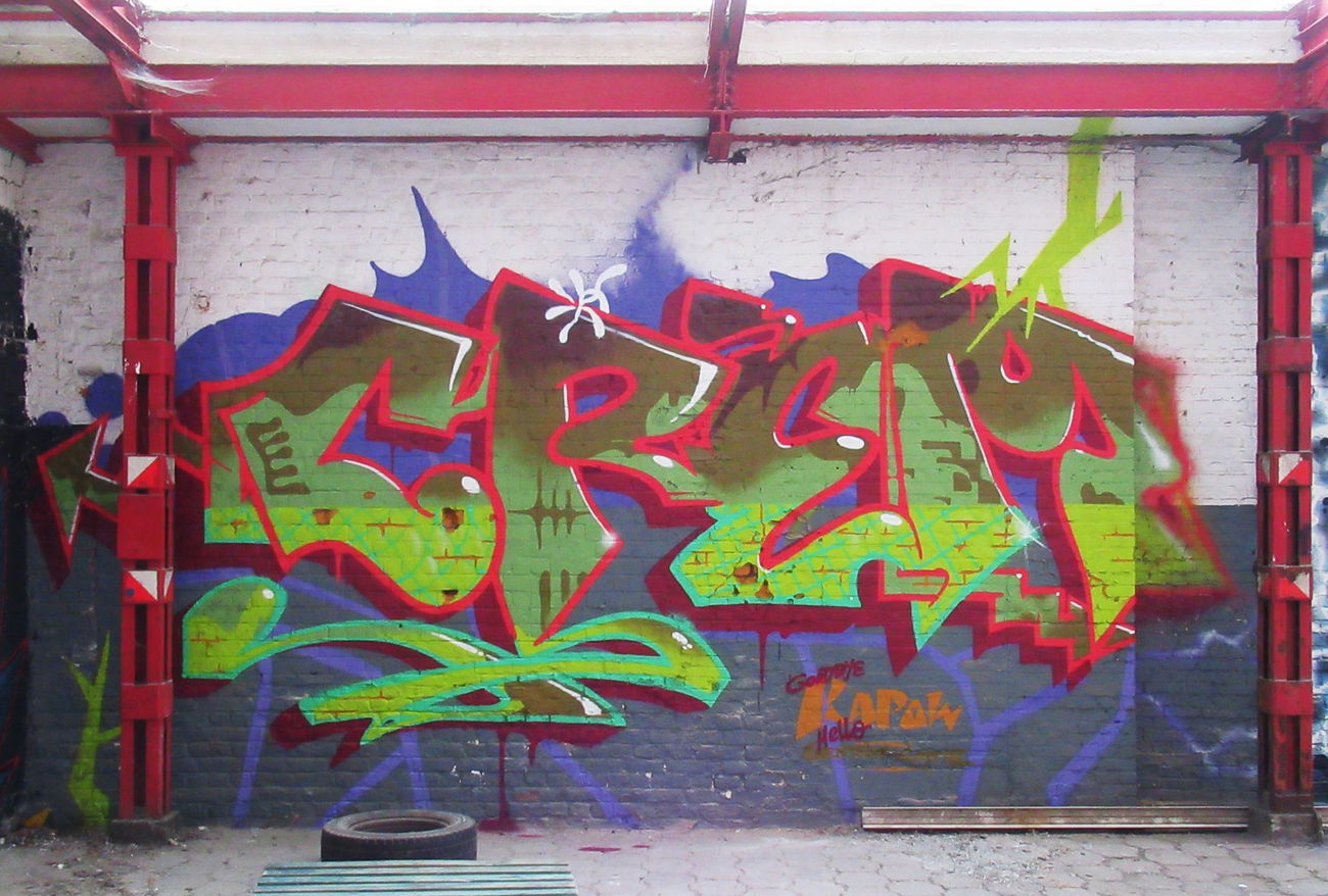 Graffiti Wall in Gent - Photo by kesselkinder (2024)