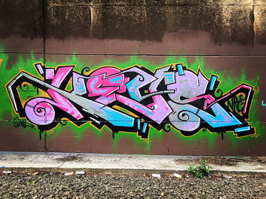 Graffiti Wall - Photo by keystothecity - Keys