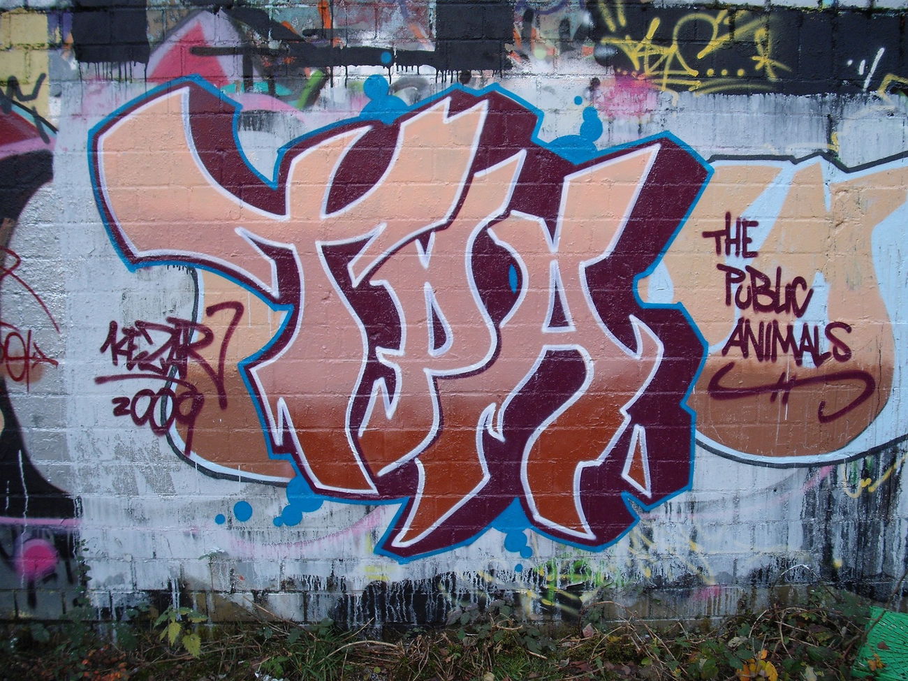 Graffiti Wall - Photo by kez1996 - Kezar, TPA, Kez (2009)