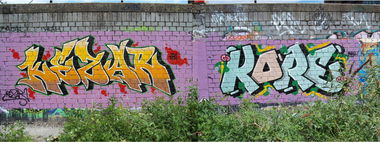 Graffiti Wall - Photo by kez1996 - Kezar, Kez, TPA (2012)