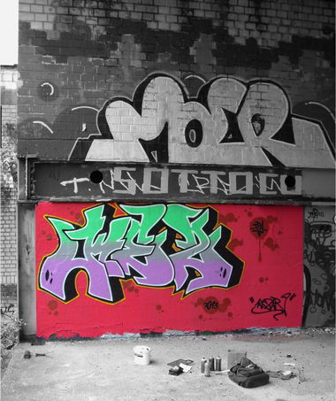 Graffiti Wall - Photo by kez1996 - Kezar, Kez, TPA (2013)