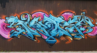 Graffiti Wall in Korschenbroich - Photo by kid_smart - smart, stoke, kof (2013)