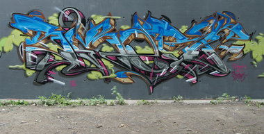 Graffiti Wall in Bergkamen - Photo by kid_smart - smart, kids, on (2013)