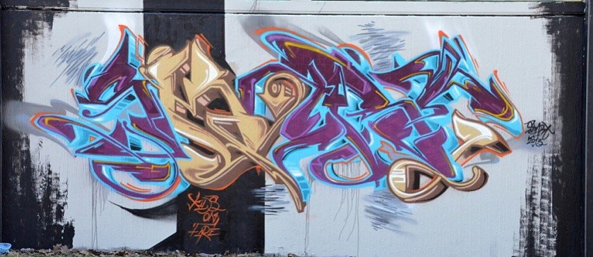 Graffiti Wall in Bochum - Photo by kid_smart - smart, kof, bochum (2013)