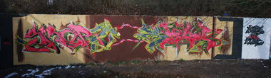 Graffiti Wall in Bochum - Photo by kid_smart - smart, stoke, bochum (2013)