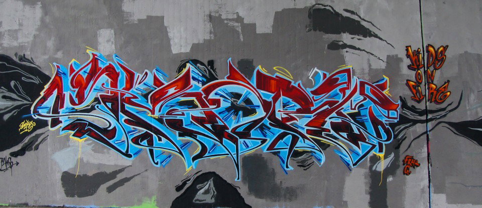 Graffiti Wall - Photo by kid_smart - smart, bochum, kof (2013)
