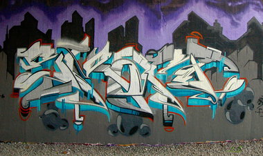 Graffiti Wall in Bochum - Photo by kid_smart - smart, graffiti, bochum (2013)