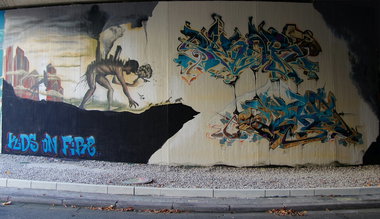 Graffiti Wall in Bochum - Photo by kid_smart - smart, stoke, bochum (2013)