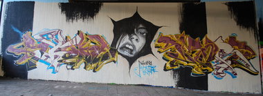 Graffiti Wall - Photo by kid_smart - smart, stoke, bochum (2013)