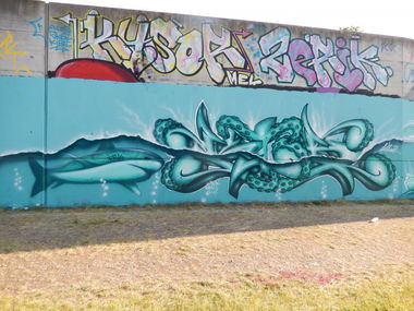 Graffiti Wall - Photo by kidone