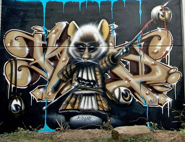 Graffiti Wall - Photo by kidone