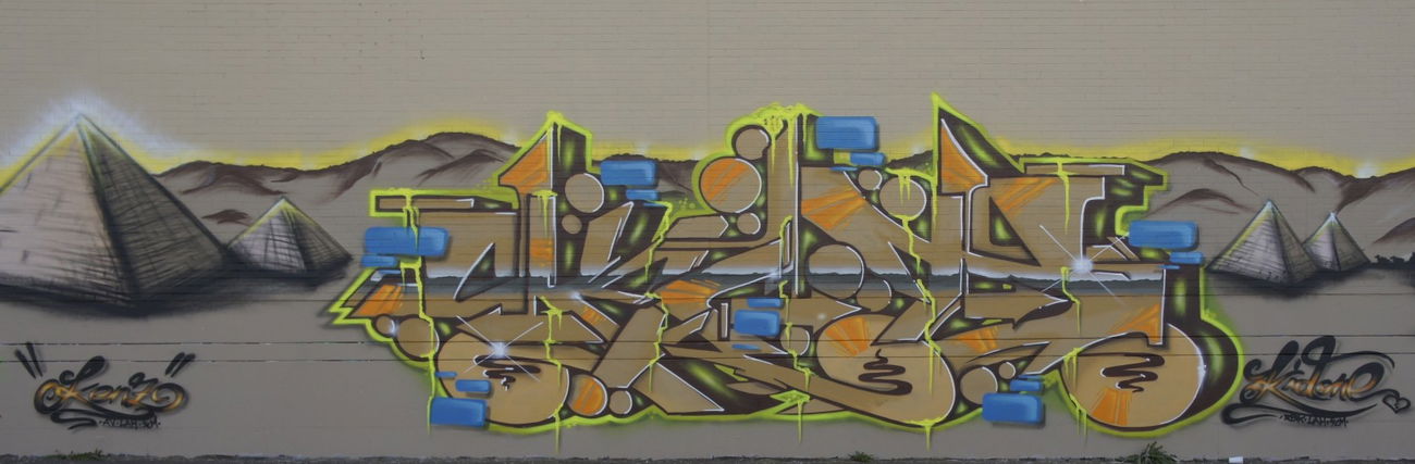 Graffiti Wall - Photo by kidone