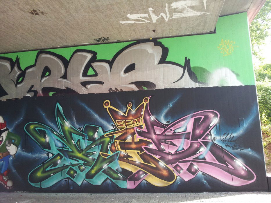Graffiti Wall - Photo by kidone