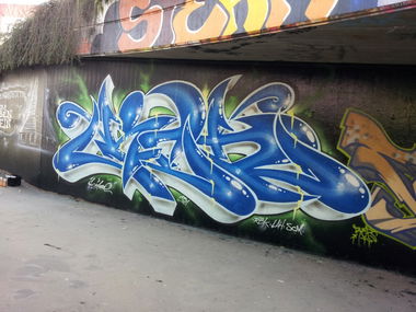 Graffiti Wall - Photo by kidone