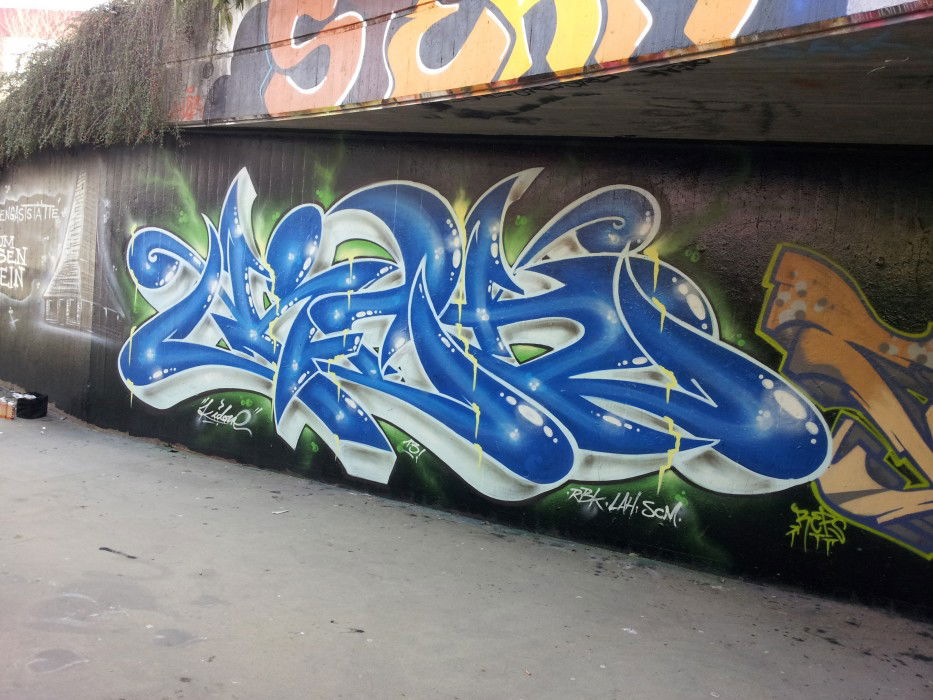 Graffiti Wall - Photo by kidone