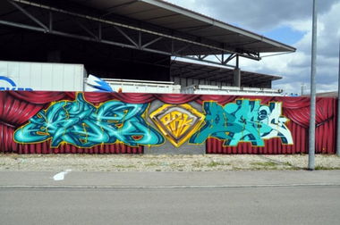 Graffiti Wall - Photo by kidone