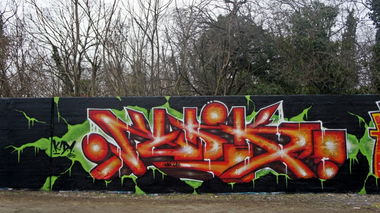 Graffiti Wall - Photo by kidone