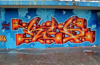 Graffiti Wall - Photo by kidone