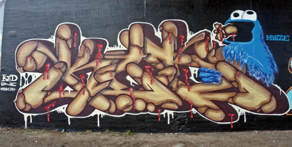 Graffiti Wall - Photo by kidone