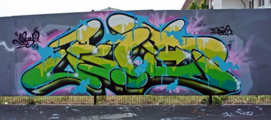 Graffiti Wall - Photo by kidone