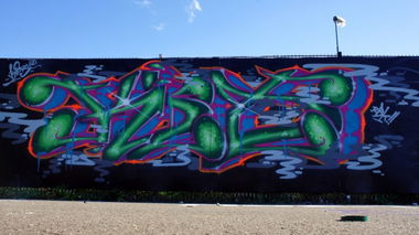 Graffiti Wall - Photo by kidone