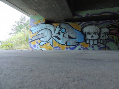 Graffiti Wall - Photo by kieltaggsatnight - OXID, QVD (2013)