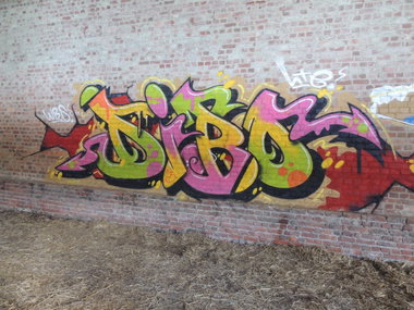 Graffiti Wall - Photo by kieltaggsatnight (2013)