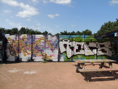 Graffiti Wall - Photo by kieltaggsatnight - TERIS, OBK (2013)