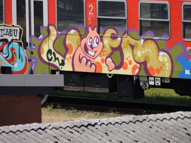 Graffiti Wall - Photo by kieltaggsatnight - Vier (2013)