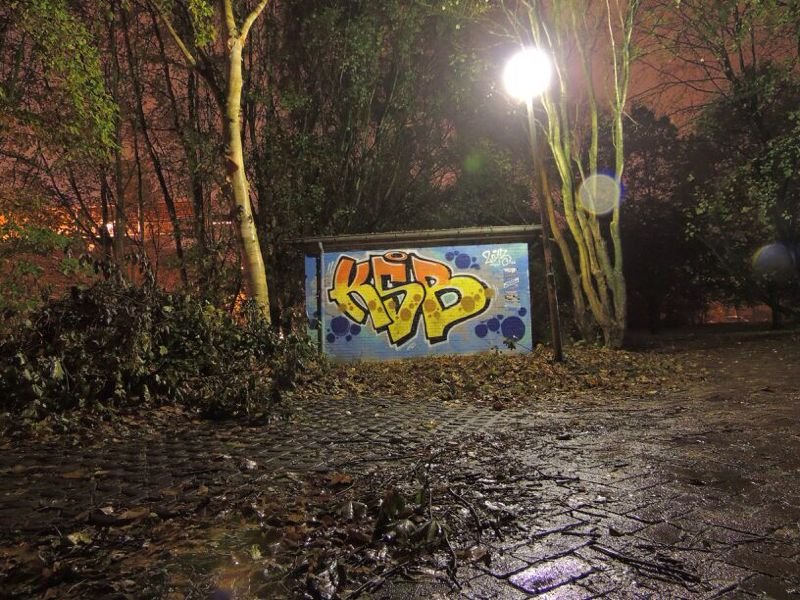 Graffiti Bombing - Photo by kieltaggsatnight - KSB (2013)