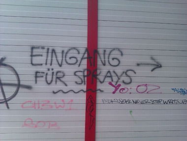 Graffiti Artwork - Photo by kieltaggsatnight