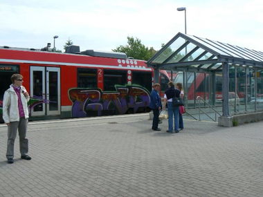 Graffiti Train - Photo by kieltaggsatnight - GND (2013)