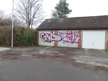 Graffiti Bombing - Photo by kieltaggsatnight - GND, SJK (2013)