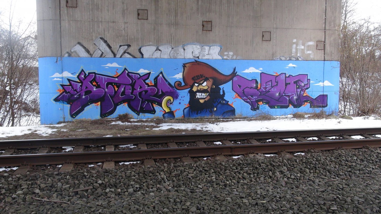 Graffiti Wall - Photo by kieltaggsatnight - Bfor, Profil, OBK