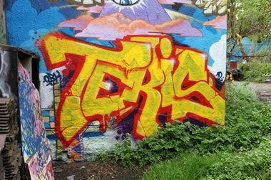 Graffiti Wall - Photo by kieltaggsatnight - Teris, OBK, MDMA