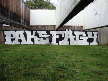 Graffiti Bombing - Photo by kieltaggsatnight - Paks, Fägy (2012)