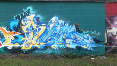 Graffiti Wall - Photo by kieltaggsatnight - Shaka (2014)