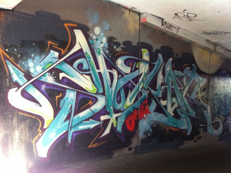 Graffiti Wall - Photo by kieltaggsatnight - Shakar (2014)