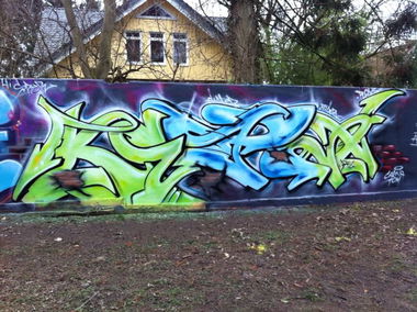 Graffiti Wall - Photo by kieltaggsatnight - Keta (2014)