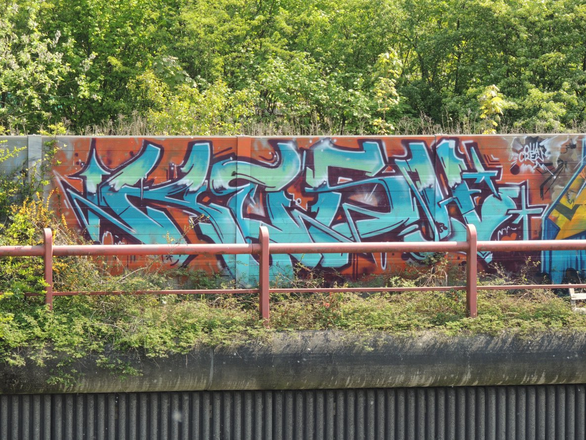 Graffiti Wall - Photo by kieltaggsatnight - Kesh (2014)