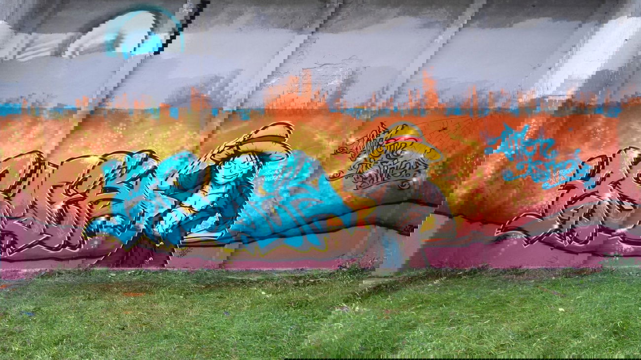 Graffiti Wall - Photo by kieltaggsatnight - Asmek, Aktion (2014)