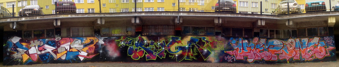 Graffiti Wall - Photo by kier