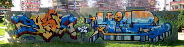 Graffiti Wall - Photo by kier - bism, kier, tf (2014)