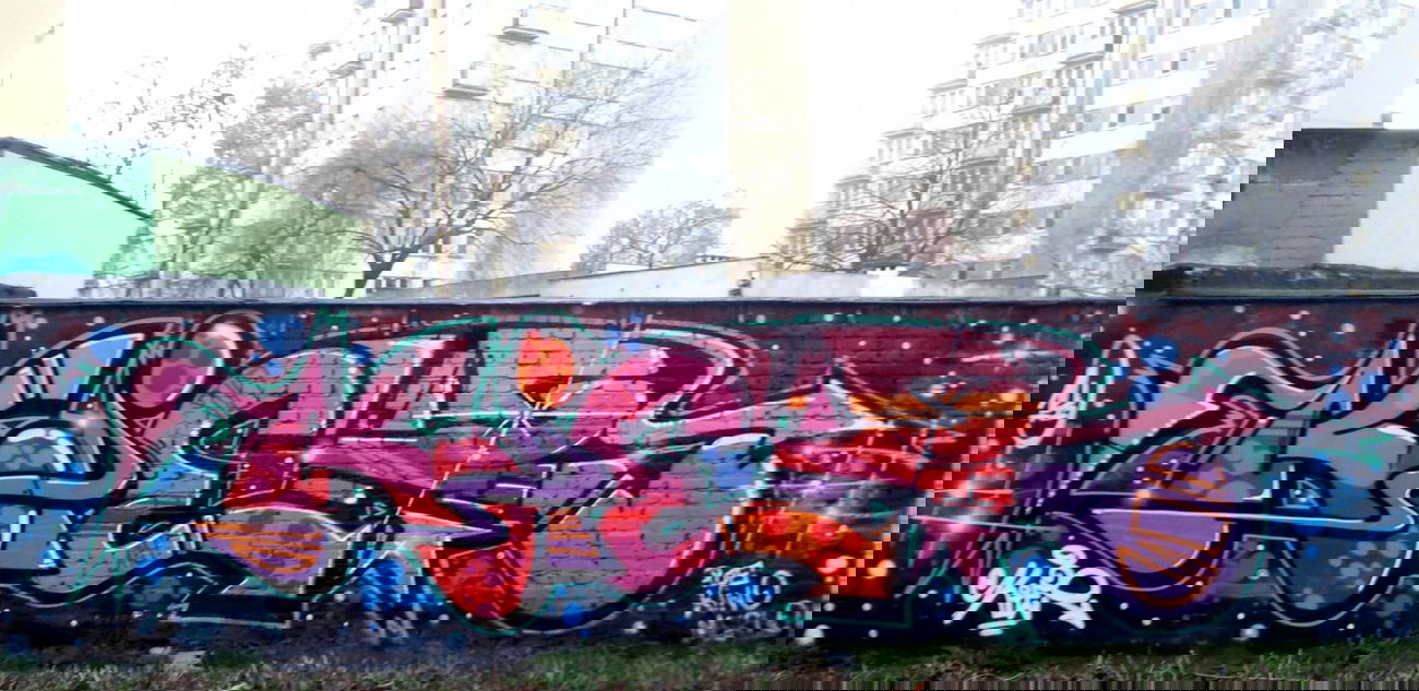 Graffiti Wall - Photo by kier (2014)
