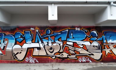 Graffiti Wall - Photo by kier - kier, knzr (2014)